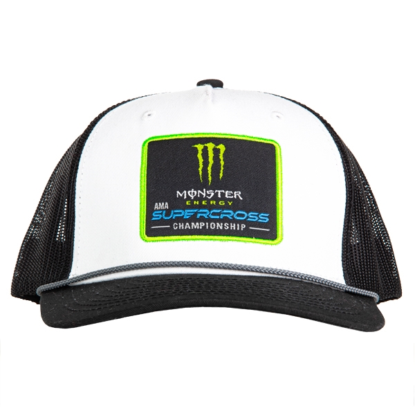 Monster Energy Supercross Rope Trucker Cap