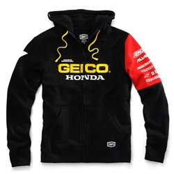 GEICO Honda Zip Pullover Hoodie