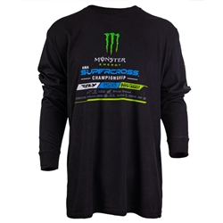 Monster Energy Supercross 23 Long Sleeve Tee Shirt