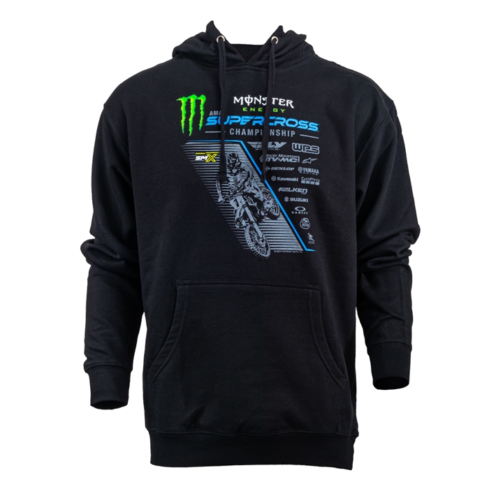 Monster Energy Supercross 24 Black Rider Sweat Shirt