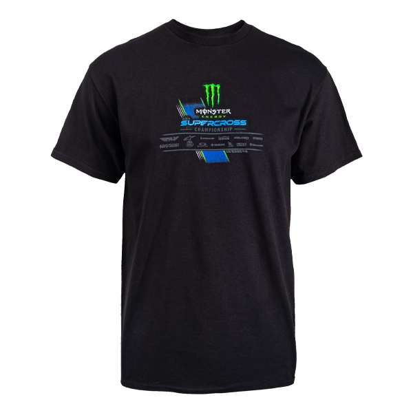 Monster Energy Supercross 24 Short Sleeve Tee Shirt