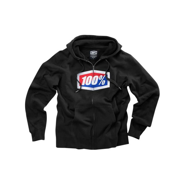 100 Percent Official Zip Fleece Hoodie