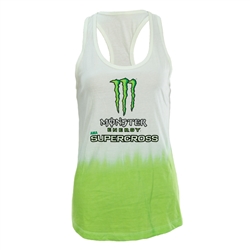 Ladies Monster Energy Supercross Dip Dye Tank