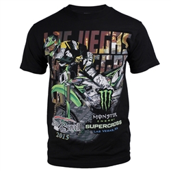 Monster Energy 2015 Supercross Finals Black Tee