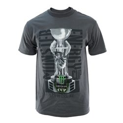 Monster Energy Cup Stencil Letter Tee