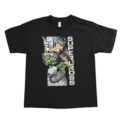 Supercross Series 2017 Black Youth Tee