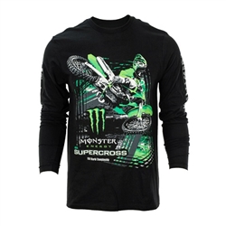 Monster Energy Supercross Long Sleeve Rider Tee