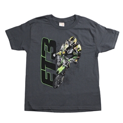 Tomac3 Grey Youth Tee