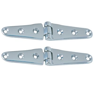 Perko 8&quot; Chrome Plated Bronze Strap Hinges