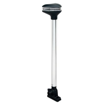 Perko Stealth Series - L.E.D. Fold Down White All-Round Light - Vertical Mount - 13-3/8&quot;