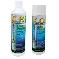 Raritan Potty Pack w/K.O. Kills Odors  C.P. Cleans Potties - 1 of Each - 32oz Bottles