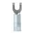 Ancor 16-14 AWG - #6 Nylon Flanged Spade Terminal - 25-Pack