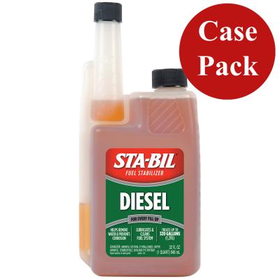 STA-BIL Diesel Formula Fuel Stabilizer  Performance Improver - 32oz *Case of 4*