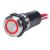 Blue Sea 4171 Red LED Ring Push Button Switch - OFF/ON