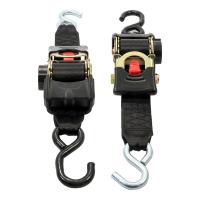 Camco Retractable Tie Down Straps - 2&quot; Width 6 Dual Hooks