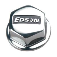 Edson Stainless Steel Wheel Nut - 1&quot;-14 Shaft Threads