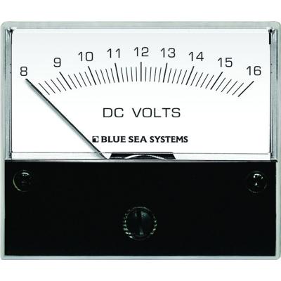Blue Sea 8003 DC Analog Voltmeter - 2-3/4&quot; Face, 8-16 Volts DC