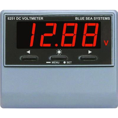 Blue Sea 8251 DC Digital Voltmeter w/Alarm
