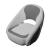 TACO Caladesi Smooth Bucket Seat - White/Grey