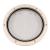 Beckson 8&quot; Clear Center Pry-Out Deck Plate - Beige