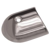 TACO Polished Stainless Steel 2-19/64 Rub Rail End Cap