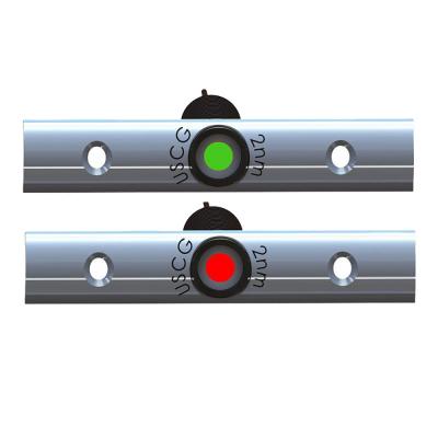TACO Rub Rail Mounted LED Navigation Light Set - 4" w/Deutsch Plug Port  Starboard