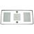 Lunasea LED Ceiling/Wall Light Fixture - Touch Dimming - Warm White - 6W