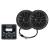 Boss Audio MCKGB450B.6 Marine Stereo  6.5&quot; Speaker Kit - Black