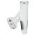 Lee's Clamp-On Rod Holder - White Aluminum - Vertical Mount - Fits 1.660&quot; O.D. Pipe