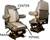 SAFEBOAT-SEVERE DUTY SEAT SWIVEL BASE MOUNT ONLY