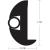 TACO Flex Vinyl Rub Rail Kit - Black w/Black Insert - 50' - 1-7/8&quot; x 1-1/16&quot;