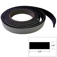 TACO Hatch Tape - 8'L x 1/4&quot;H x &quot;W - Black