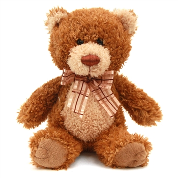 Baby Brown Sugar the 7.5 Inch Plush Brown Teddy Bear by Aurora