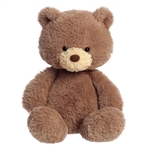 Riley the Stuffed Taupe Teddy Bear by Aurora