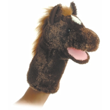 Lonestar the Plush Horse Stage Puppet By Aurora