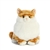 Butterball the Stuffed Orange Tabby Cat Fat Cats by Aurora