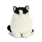 Muffins the Stuffed Tuxedo Cat Fat Cats by Aurora