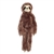 Hanging Taupe Sloth Stuffed Animal by Aurora