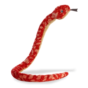 Red Corn Snake Stuffed Animal by Aurora