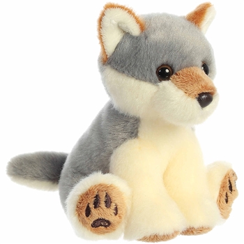 Lil Wiley the Little Baby Wolf Stuffed Animal by Aurora