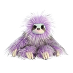 Amethyst the Stuffed Purple Sloth Luxe Boutique Plush by Aurora