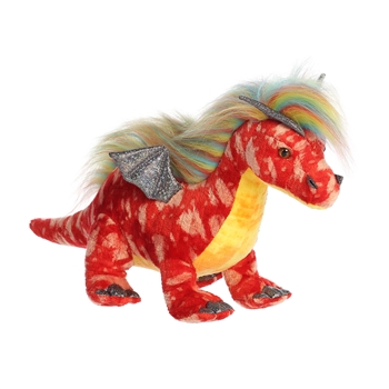 Rubellite the Stuffed Red Dragon Luxe Boutique Plush by Aurora