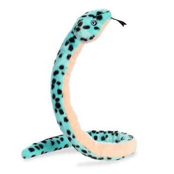 Aqua Pit Viper 50 Inch Stuffed Snake by Aurora