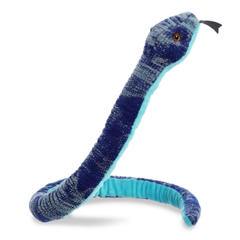 Plush Blue Tree Snake 50 Inch Stuffed Animal by Aurora