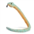 Mint Speckled Snake 50 Inch Stuffed Animal by Aurora