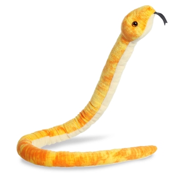 Plush Mango Corn Snake 50 Inch Stuffed Animal by Aurora