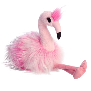 Ingo the Designer Stuffed Flamingo Luxe Boutique Plush by Aurora