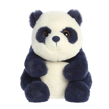 Navy Lin Lin the 10 Inch Plush Panda Bear by Aurora