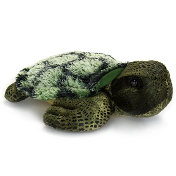 Splish Splash the Stuffed Sea Turtle Mini Flopsie by Aurora