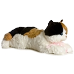 Super Esmeralda the Jumbo Stuffed Calico Cat Super Flopsie by Aurora